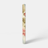 Coque Samsung Galaxy Jolie ferme Monogramme Rustique Roses Rose (Côté gauche)