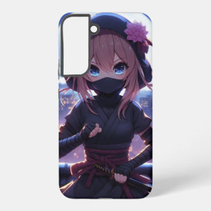 Coque Samsung Galaxy Jolie fille ninja guerrière