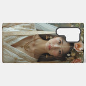 Coque Samsung Galaxy jolie fille orientale (Verso Horizontal)