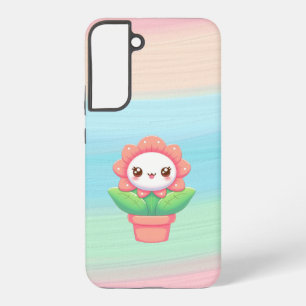 Coque Samsung Galaxy Jolie fleur fantaisiste en pot