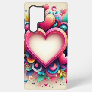 Coque Samsung Galaxy Jolie Saint-Valentin colorée
