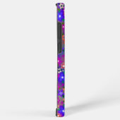 Coque Samsung Galaxy Jolies fleurs roses et violettes (Côté droit)