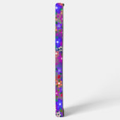 Coque Samsung Galaxy Jolies fleurs roses et violettes (Côté gauche)