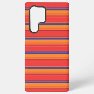 Coque Samsung Galaxy Jolies rayures colorées d'été