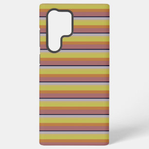 Coque Samsung Galaxy Jolies rayures de couleurs vintage
