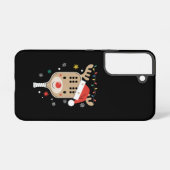 Coque Samsung Galaxy Joueur de Pickleball Noël Reindees Noël (Verso Horizontal)