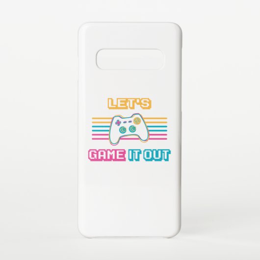 Coque Samsung Galaxy Jouons-le dehors - style rétro (Dos)