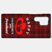 Coque Samsung Galaxy Joyeuse Saint-Valentin chéri(e) (Verso Horizontal)