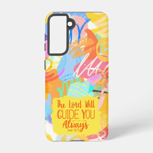 Coque Samsung Galaxy Joyeuses couleurs Christian Cellphone Coque - modi (Verso)