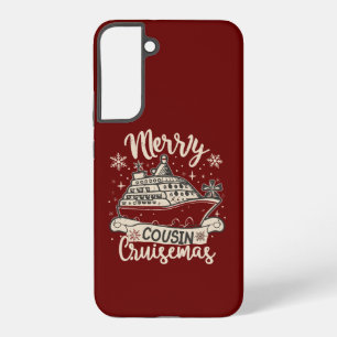 Coque Samsung Galaxy Joyeux Cousin Cruisemas équipage Noël Père Noël Re