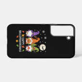 Coque Samsung Galaxy Joyeux Hallothanksmas Gnomes Lover Halloween Noël (Verso Horizontal)