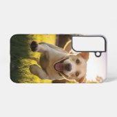 Coque Samsung Galaxy Joyeux Labrador Puppy Running (Verso Horizontal)