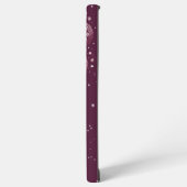 Coque Samsung Galaxy Joyeux Noël Snowflake Ornements (Côté gauche)