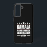 Coque Samsung Galaxy Kamala fait rire l'Amérique à nouveau drapeau amér<br><div class="desc">Kamala fait rire l'Amérique à nouveau drapeau américain 2024</div>