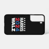Coque Samsung Galaxy Kamala Harris Walz, Présidente Vice-Présidente (Verso Horizontal)