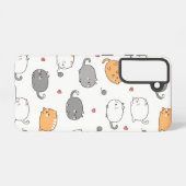 Coque Samsung Galaxy Kawaii Cat Phone Case - Cadeau mignon pour les amo (Verso Horizontal)