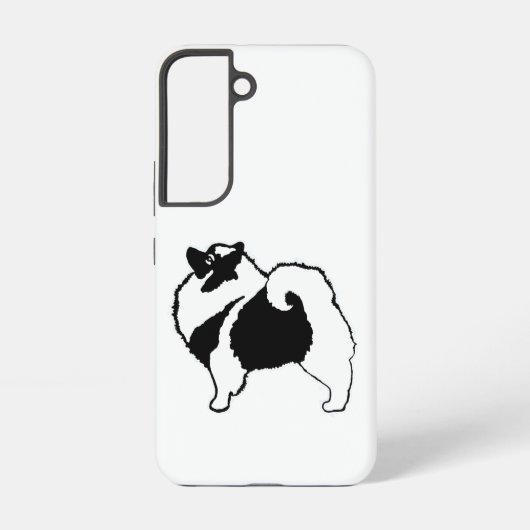 Coque Samsung Galaxy Keeshond Graphics - Cute Original Chig Art (Verso)