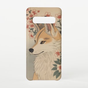 Coque Samsung Galaxy S10 Kitsune & cherry blossom
