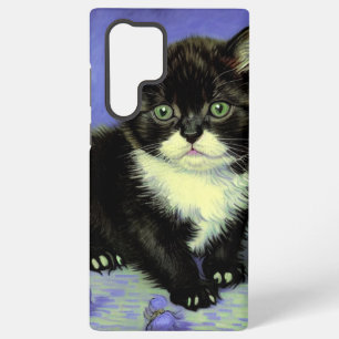 Coque Samsung Galaxy Kitten smoking en costume Van Gogh