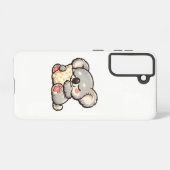 Coque Samsung Galaxy Koala Mignon Endormi avec Oreiller (Verso Horizontal)