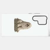 Coque Samsung Galaxy Komondor – Fourrure extérieure intrépide à l'intér (Verso Horizontal)