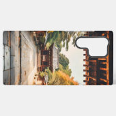 Coque Samsung Galaxy Komorebi - The Sun-Drenched Temple (Verso Horizontal)