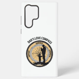 Coque Samsung Galaxy La boussole d'amour de papa