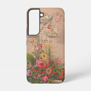 Coque Samsung Galaxy La Foi Espère Charité Et Fleurs