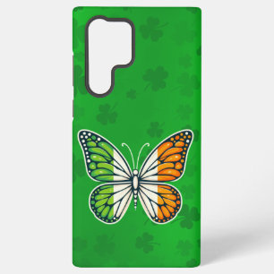 Coque Samsung Galaxy La journée de la Saint-Patrick papillon irlandais