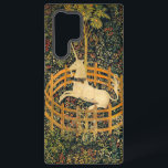 Coque Samsung Galaxy La licorne en captivité<br><div class="desc">Samsung Galaxy Coque avec la tapisserie médiévale La licorne en captivité (1495-1505). La septième tapisserie de The Unicorn Tapestries, également connue sous le nom de The Unicorn Rests in a Garden, montre une licorne blanche avec un collier bleu assis à l'intérieur d'une clôture. L'herbe verte et de belles fleurs entourent...</div>