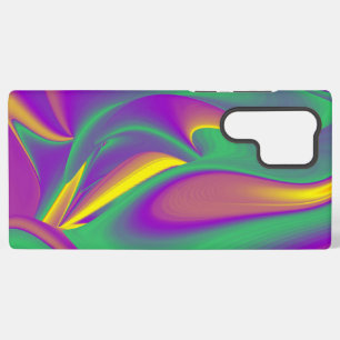 Coque Samsung Galaxy La Magie des Couleurs Abstrait 3D Rainbowart