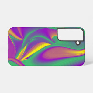 Coque Samsung Galaxy La Magie des Couleurs Abstrait 3D Rainbowart