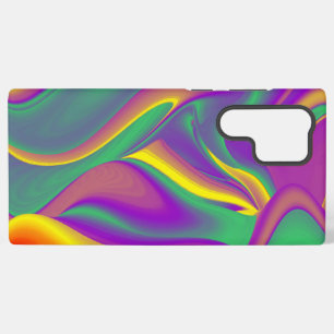 Coque Samsung Galaxy La Magie des Couleurs Abstrait 3D Rainbowart