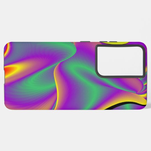 Coque Samsung Galaxy La magie des couleurs Abstrait Rainbowart 3D (Côté gauche)