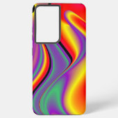 Coque Samsung Galaxy La magie des couleurs Abstrait Rainbowart 3D (Verso)