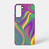 Coque Samsung Galaxy La magie des couleurs Abstrait Rainbowart 3D (Verso)