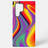Coque Samsung Galaxy La magie des couleurs Abstrait Rainbowart 3D (Verso)