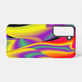 Coque Samsung Galaxy La magie des couleurs Abstrait Rainbowart 3D (Verso Horizontal)