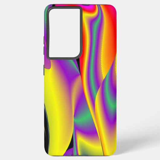 Coque Samsung Galaxy La magie des couleurs Abstrait Rainbowart 3D (Verso)
