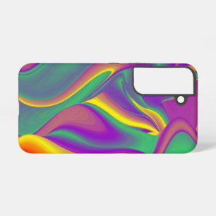 Coque Samsung Galaxy La magie des couleurs Abstrait Rainbowart 3D