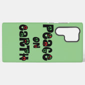 Coque Samsung Galaxy La Paix sur Terre Noël (Verso Horizontal)