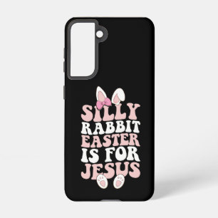 Coque Samsung Galaxy La Pâque Du Lapin Silencieux Est Pour Jésus Super 