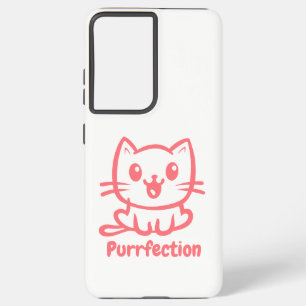 Coque Samsung Galaxy La perfection, très mignon chaton d'anime