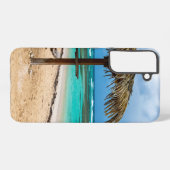 Coque Samsung Galaxy La plage de l'Anse des Rochers (Verso Horizontal)