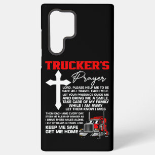 Coque Samsung Galaxy La prière du routier – Édition Cross & Chrome