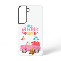 La Saint-Valentin Cœurs Mignons Camion Rose Ours e
