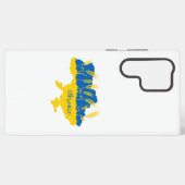 Coque Samsung Galaxy La typographie ukrainienne et l'oreille au blé sur (Verso Horizontal)