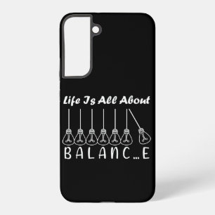 Coque Samsung Galaxy La vie est tout sur l'équilibre inspiration motiva