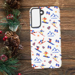 Coque Samsung Galaxy Lac Etchemin Québec Motif de snowboard<br><div class="desc">Un drôle de motif de ski hivernal pour la station de ski Lac-Etchemin à Chaudière Appalaches,  Québec,  Canada,  Amérique du Nord. Idée cadeau idéale pour les amateurs de sports d'hiver : ski,  snowboard,  freestyle,  ski de fond,  saut à ski.</div>