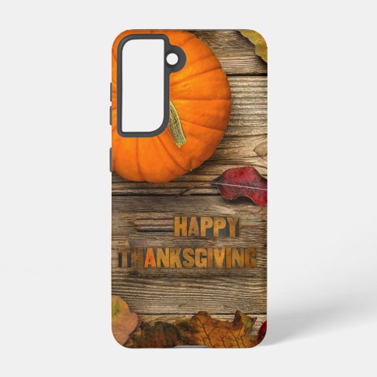 Coque Samsung Galaxy Lait séchée Bon thanksgiving citrouille SlipperyJo (Verso)
